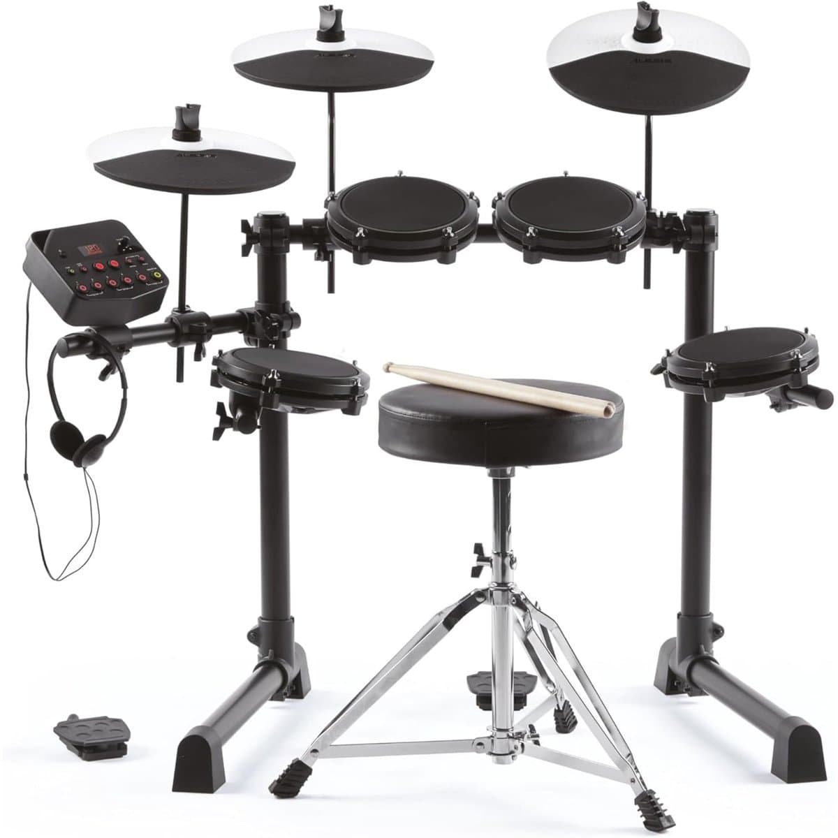ApexArte® Elektrisch Drumstel - Zwart