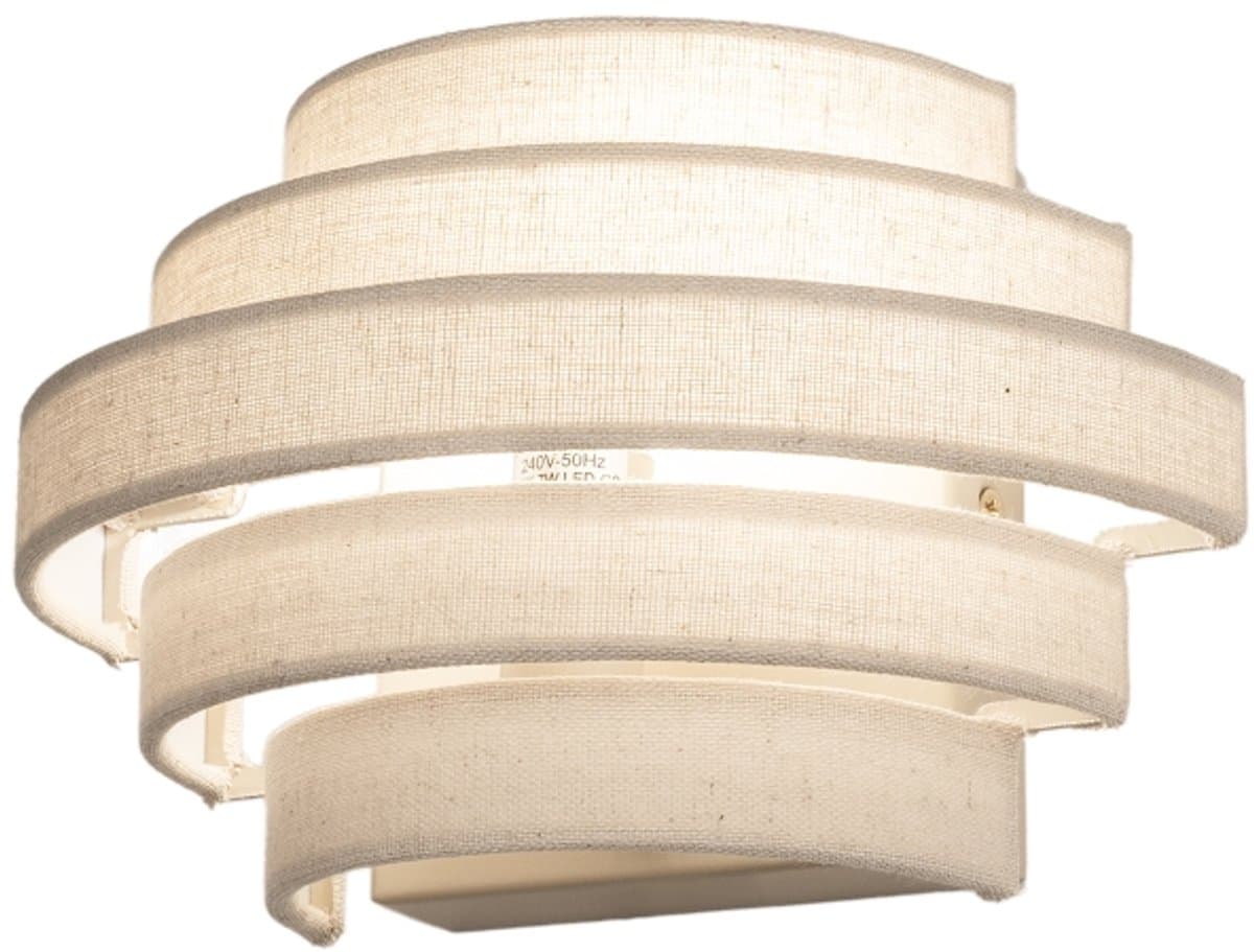 Lumidora Wandlamp 75147 - Voor binnen - POLIGNANO - G9 - Beige - Zand - Metaal