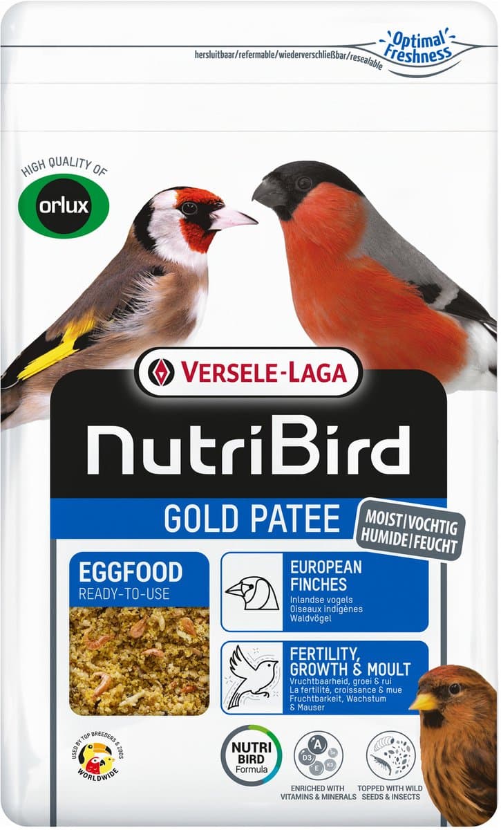 Versele-Laga Nutribird Gold Patee Inlandse Vogels - Vogelvoer - 1 kg