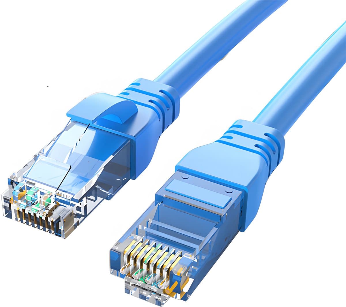 Rainbecom - Internetkabel 20 meter - CAT6 - Patchkabel – UTP CCA - Kabel - Ethernet Kabel - RJ45 - LAN Cable – Netwerkkabel - Blauw