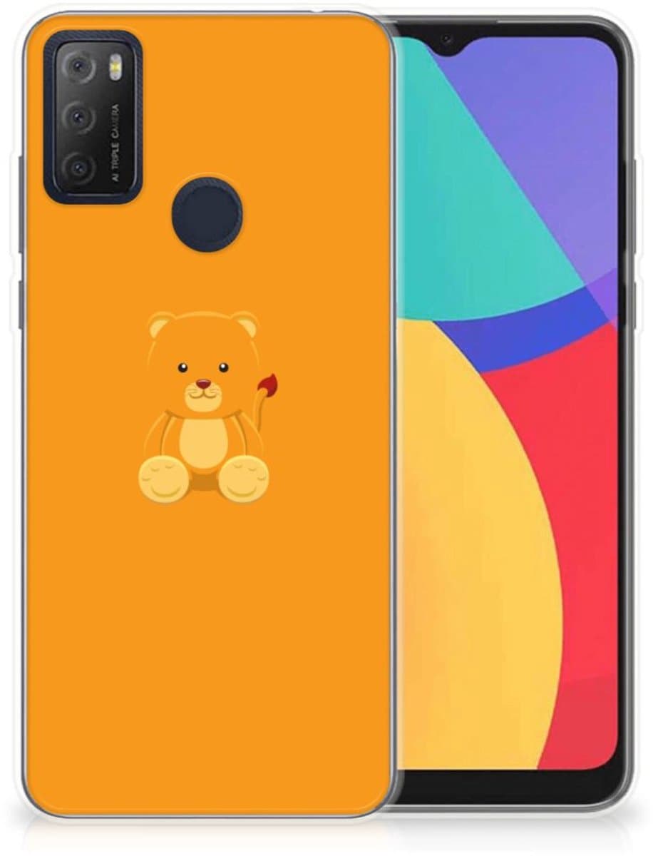 Alcatel 1S (2021) Telefoonhoesje met Naam Baby Beer
