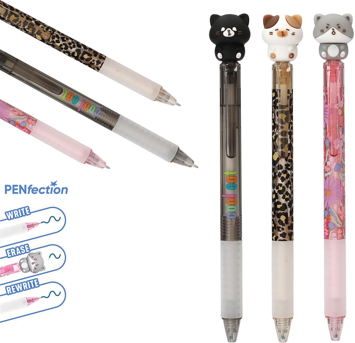 Depesche - PENfection gelpen met kat - 1 stuk