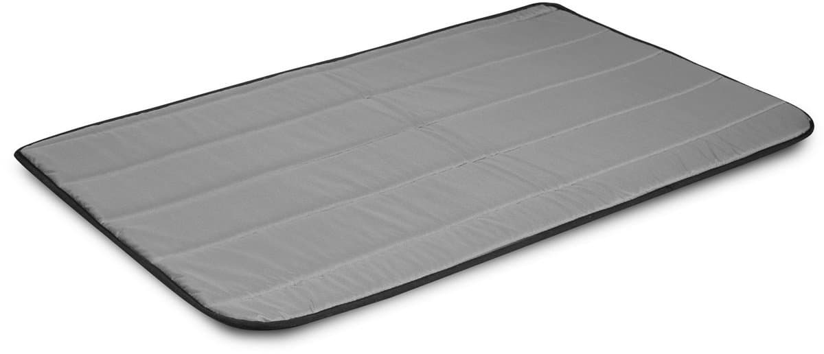 Hondenbedmat 100x70 cm waterdicht grijs