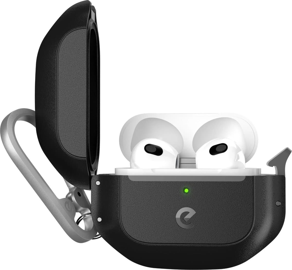KeyBudz Element Series - geschikt voor AirPods 3 - Zwart