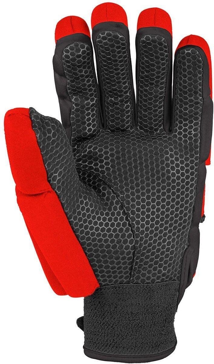 Grays hockeyhandschoenen Proflex 1000 Gloves Fluo Rood / Zwart - maat LH - maat XS