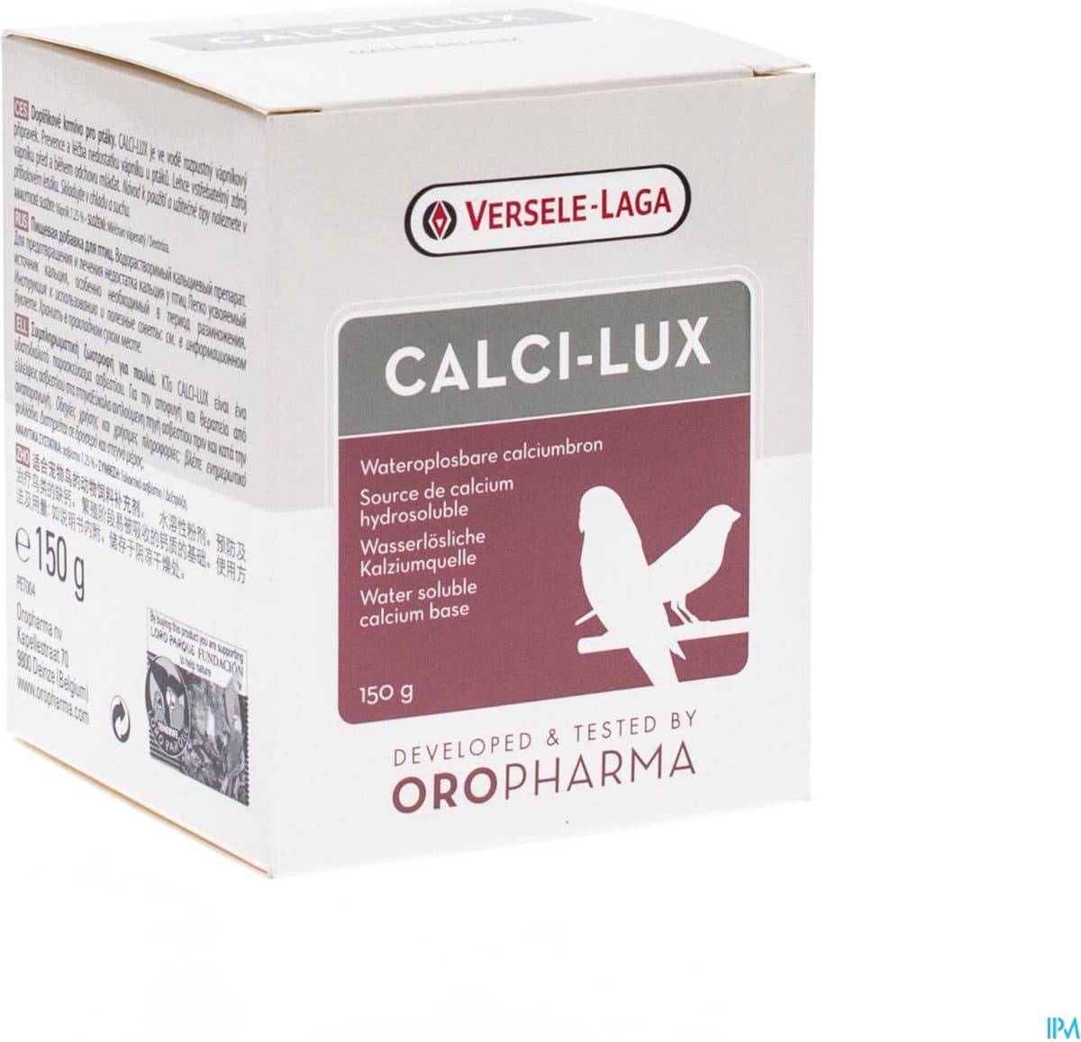 Oropharma Calci-Lux Eischaalvorming/Groei - 150 gr