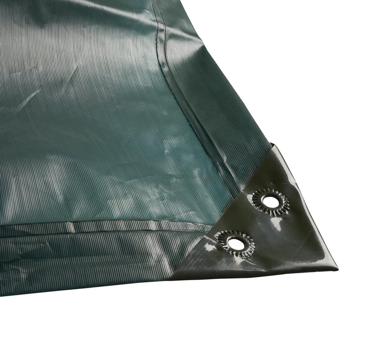 Afdekzeil, groen/blauw, extreem sterk 150 g/m², 4 x 6 m