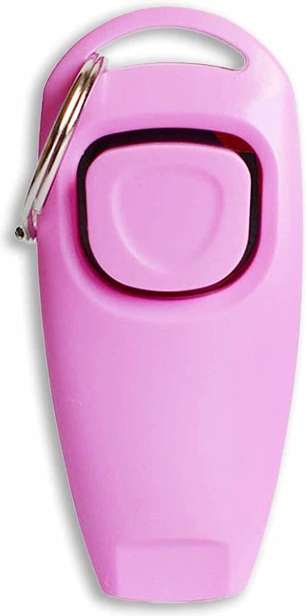 Knaak Clicker met Fluit - 2 in 1 Hondentrainer - Roze