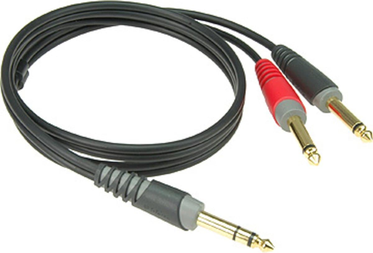 Klotz Insertkabel / jack, 6 m AY1-0600, goudcontacten - Insert kabel