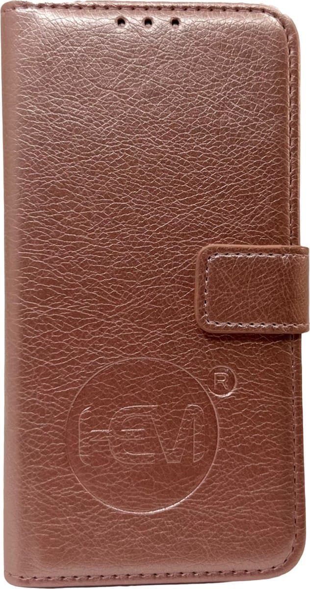 HEM leren Book Case - Geschikt voor iPhone 16 Pro Max - Hoesje met 3 pasjesuitsnedes - Portemonneehoesje - iPhone 16 Pro Max hoesje met pasjeshouder - Rose Gold