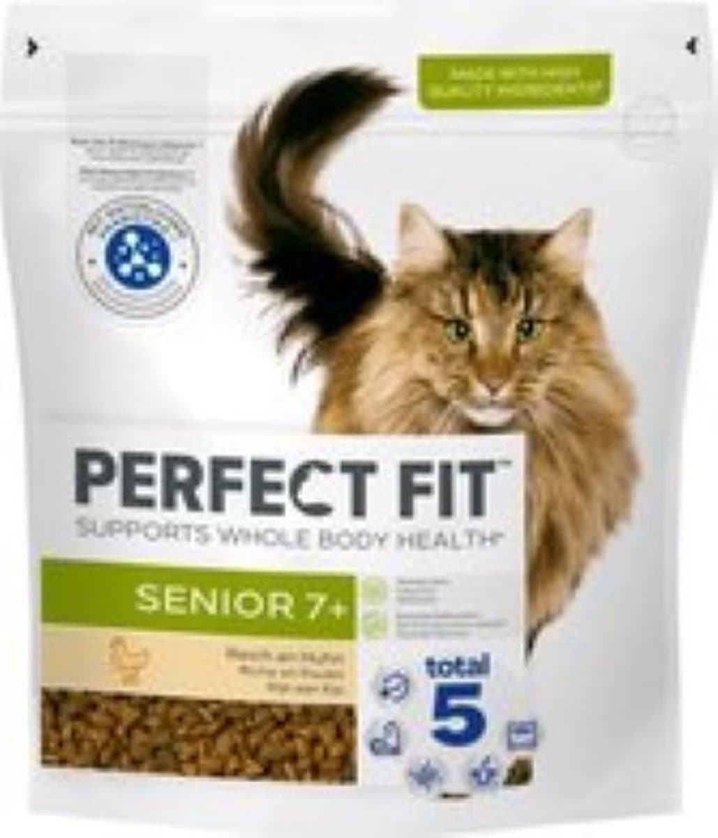 Perfect Fit Kattenbrokken - Senior 7+ - Kip - 1.4kg