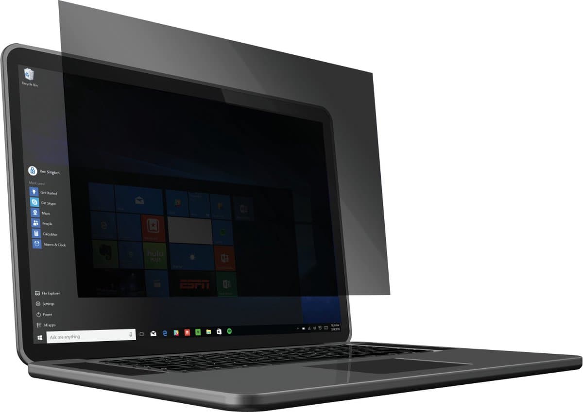 Kensington 2-way Removable Privacy Screen Filter voor 15.6" Laptops 16:9