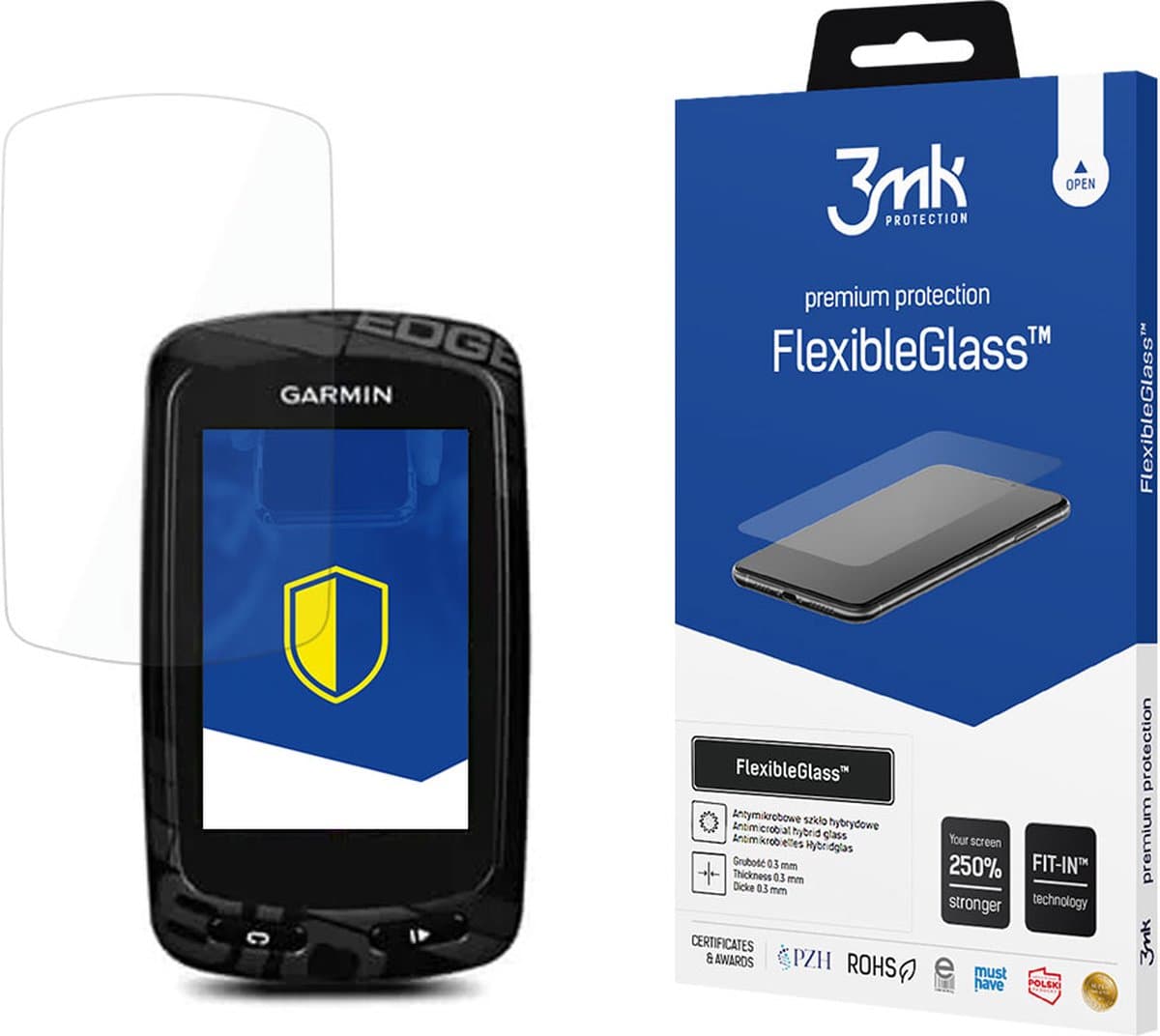 Garmin Edge 810 - 3mk FlexibleGlass