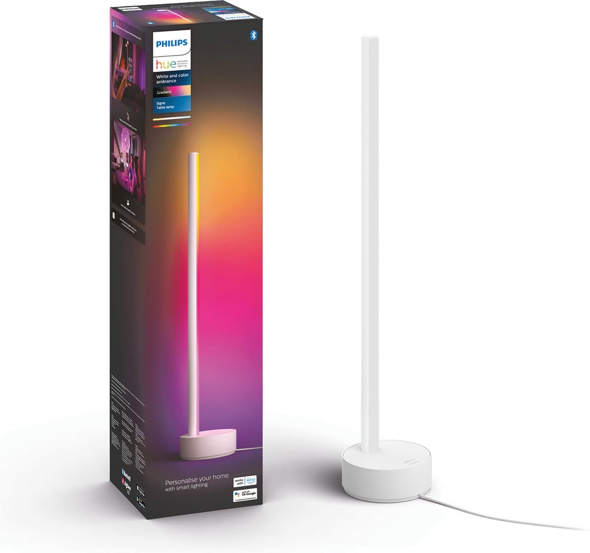 Philips Hue Gradient Signe tafellamp - Wit