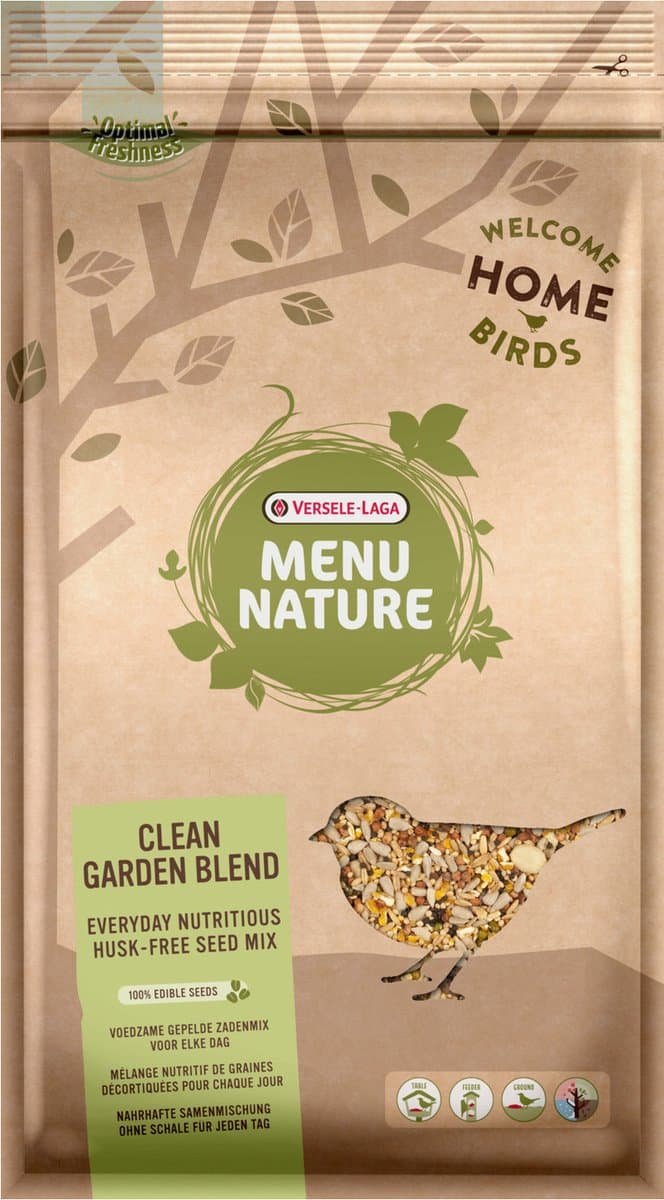 Versele-Laga Clean Garden Blend Inhoud - Buitenvogelvoer - 2,5 kg