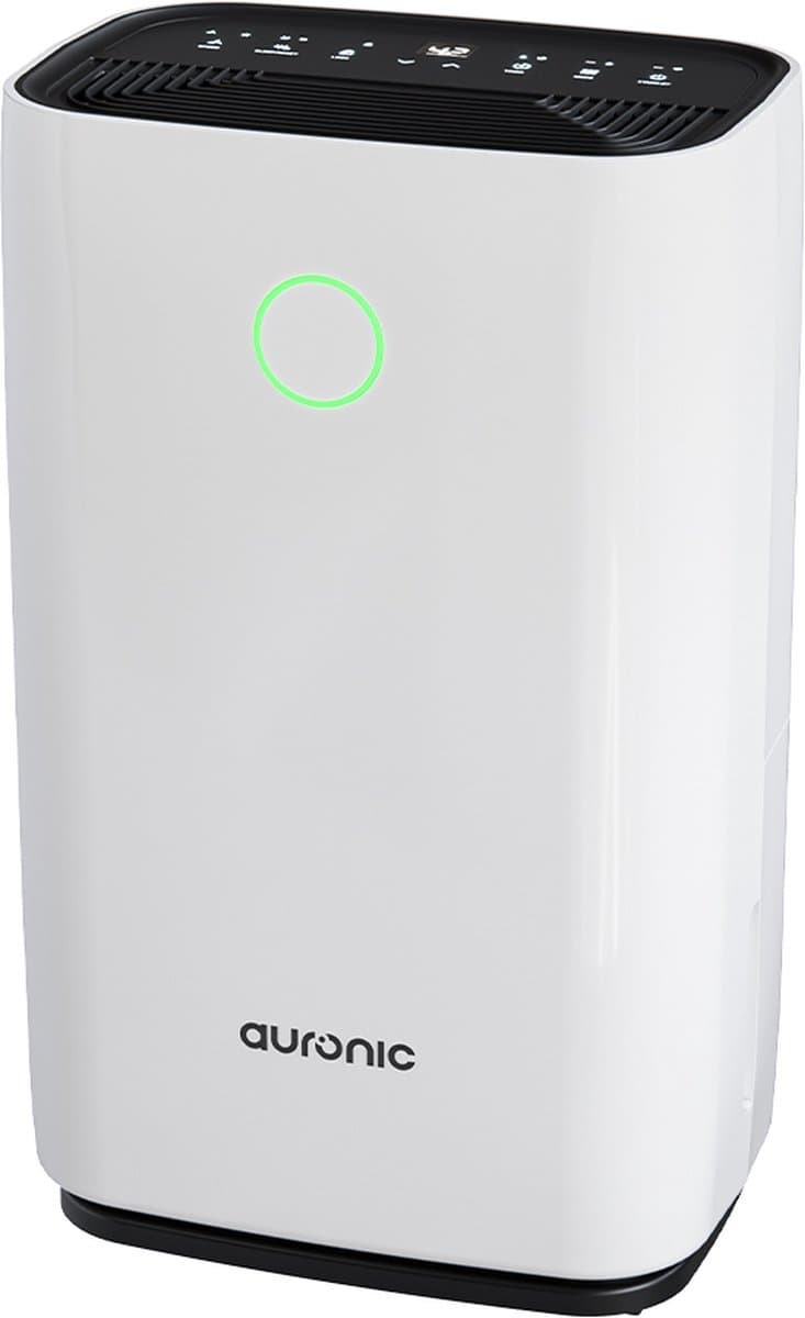 Auronic Luchtontvochtiger - Compact Series - 25L per dag - 4L Waterreservoir - Was-droog functie - Slaapkamer, Badkamer en Woonkamer - Vochtopnemer voor in Huis - Dehumidifier - Wit