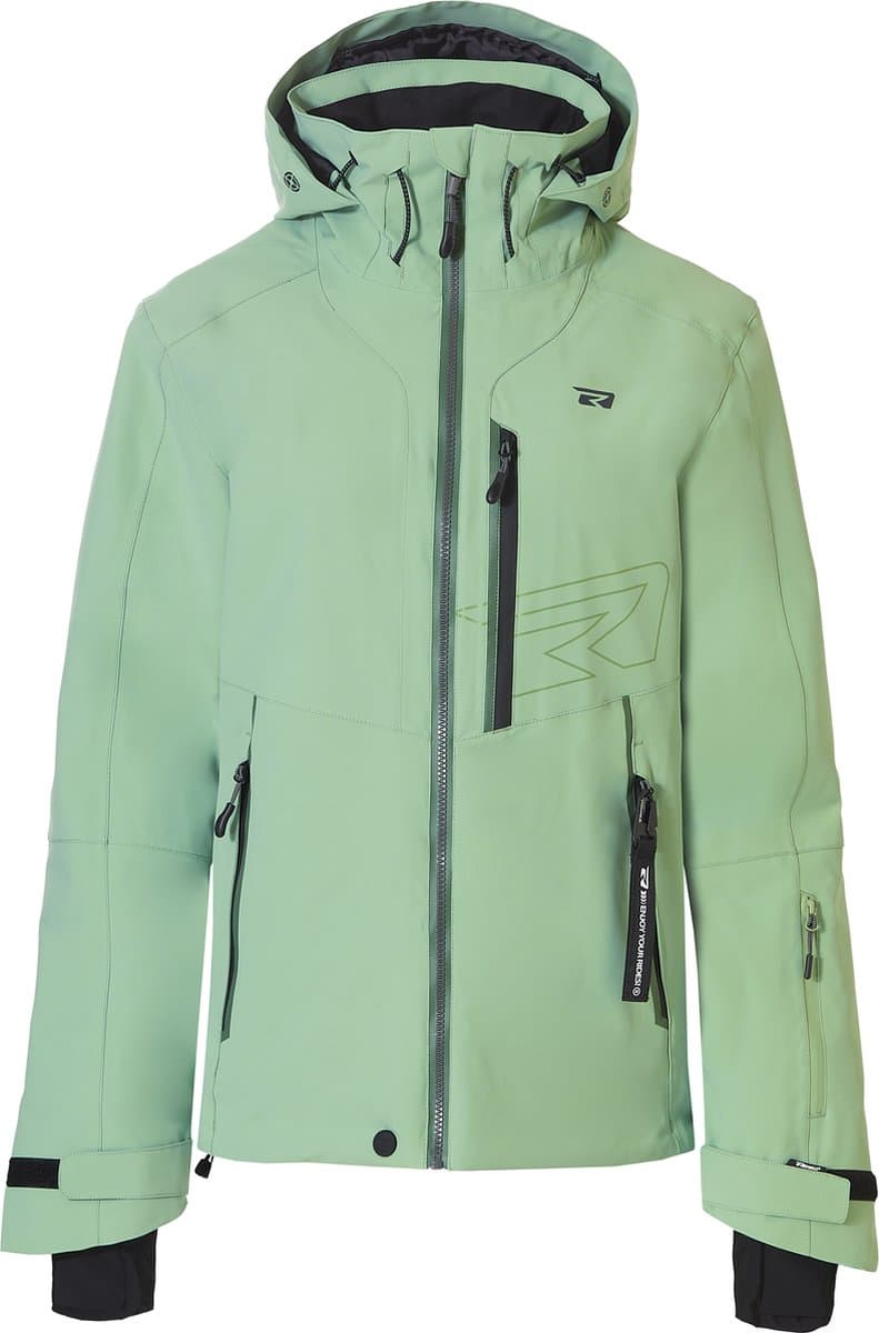 Rehall SKYE-R Dames Wintersportjas Groen L - Ski Jas - Snowboardjas - Gevoerde Jas