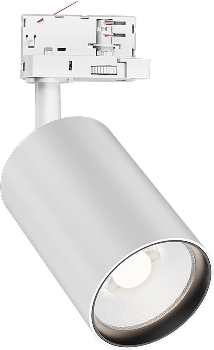 LED Railspot - Track Spot - Kingtron Sonly - 3-Fase - 30W 2960lm 38D - Warm Wit 3000K - Wit