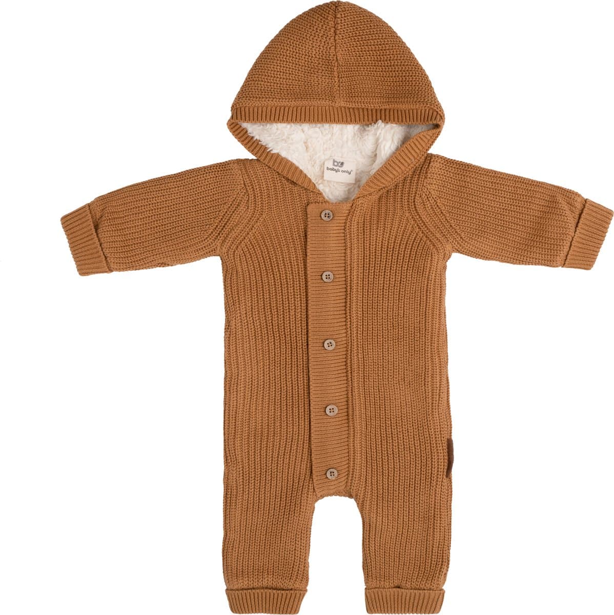 Baby's Only Overall teddy Soul - Caramel - 74 - 100% ecologisch katoen - GOTS