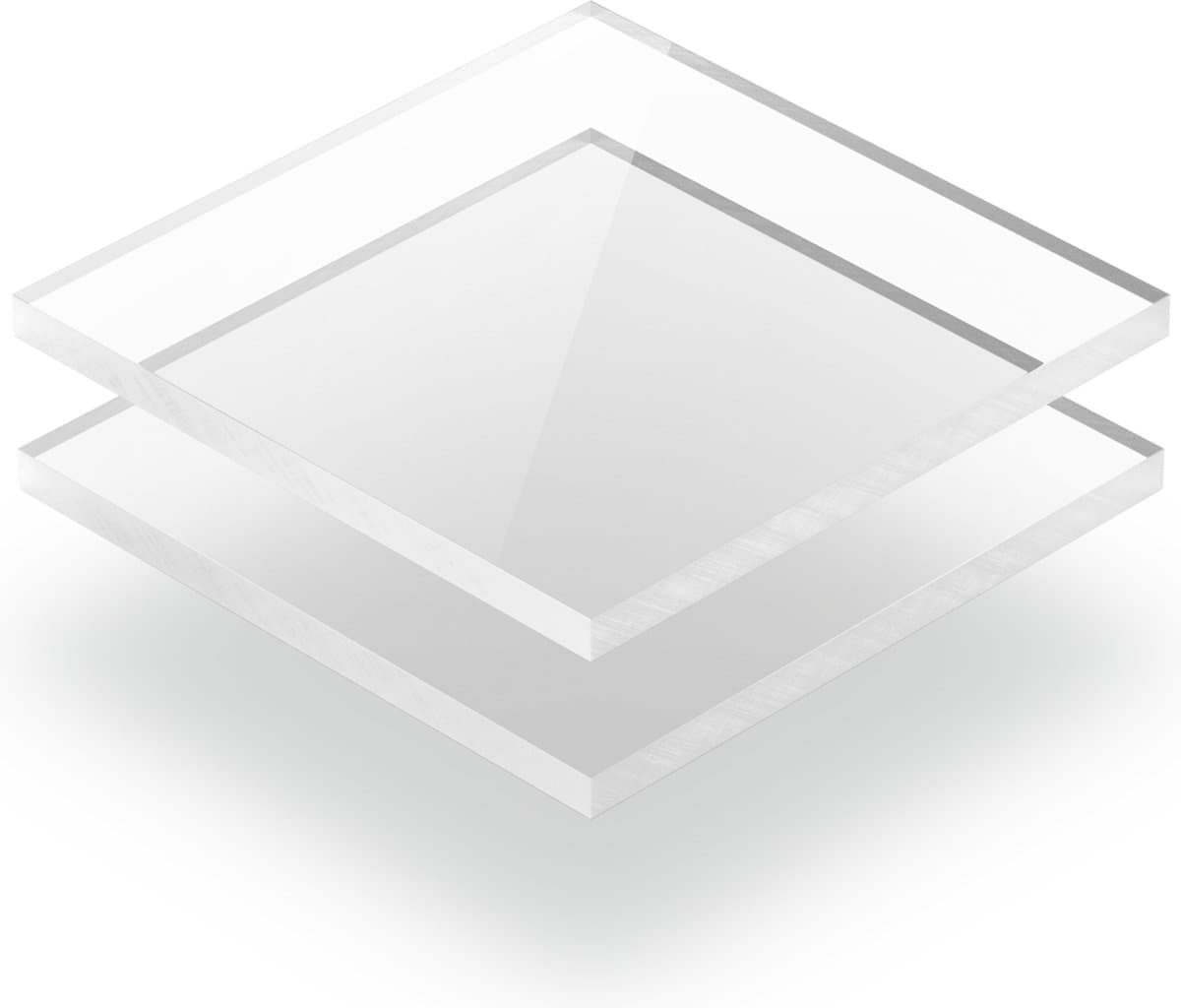 Plexiglas GS plaat 2 mm dik - 120 x 60 cm - Helder