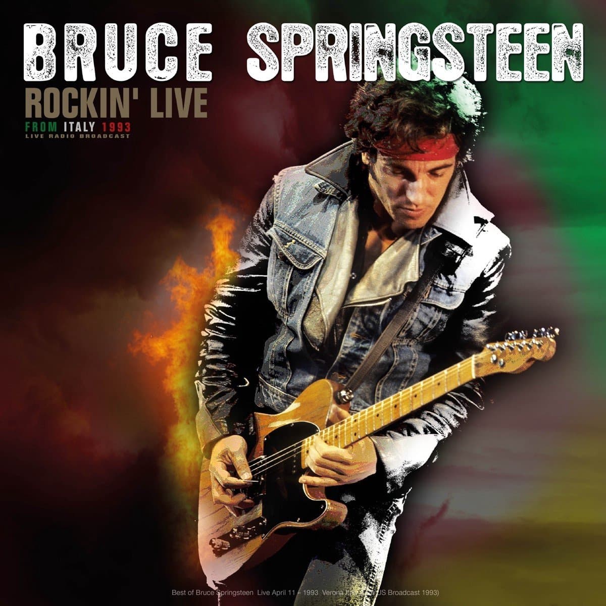 Bruce Springsteen - Rockin' Live From Italy 1993 Live Radio Broadcast (LP)