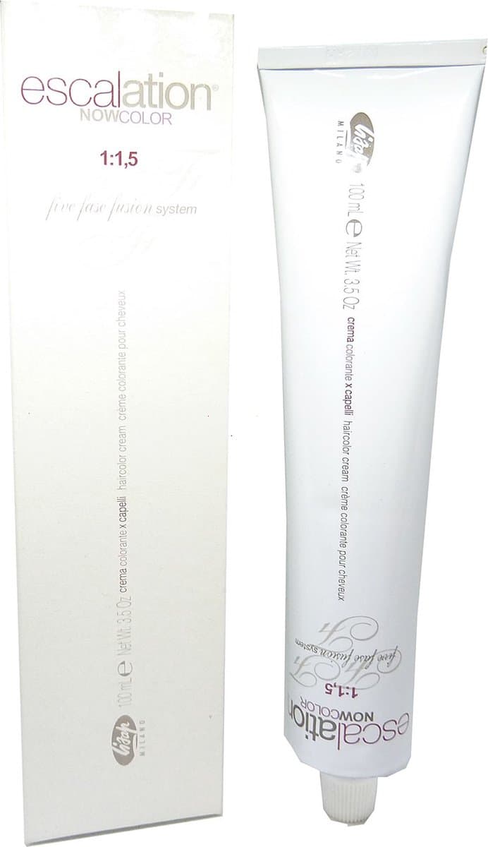Lisap Easy Escalation Nowcolor Haarkleurcrème Permanent 100ml - 06/6 Dark Blonde Copper / Dunkelblond Kupfer