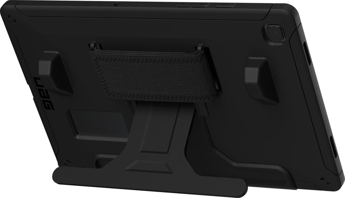 Samsung Galaxy Tab A7 (2020) Hoes - UAG - Scout Serie - TPU Backcover - Zwart - Hoes Geschikt Voor Samsung Galaxy Tab A7 (2020)