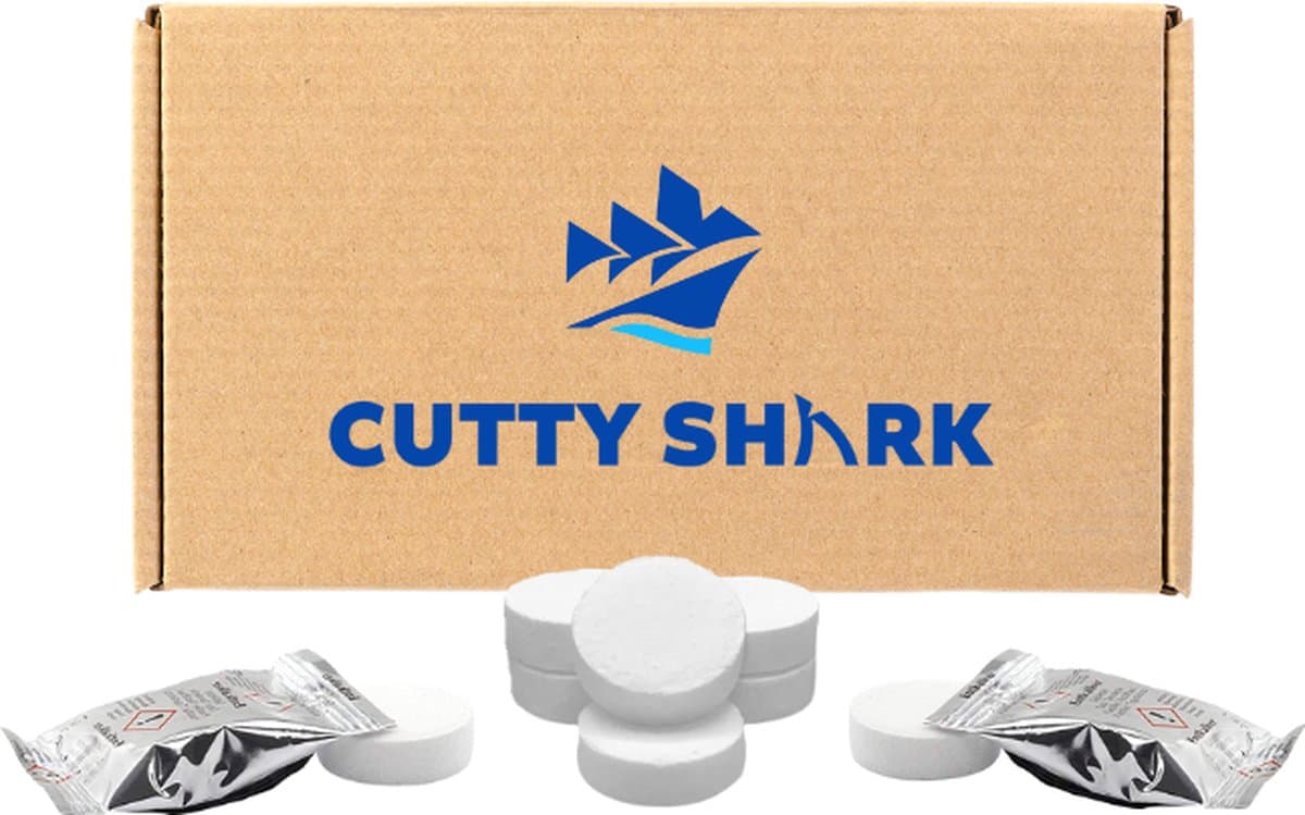 Cutty Shark 15x Universele ontkalkingstabletten voor koffiemachines zoals AEG, Delonghi, Jura en Siemens – Waterkoker en Espressomachine Ontkalker