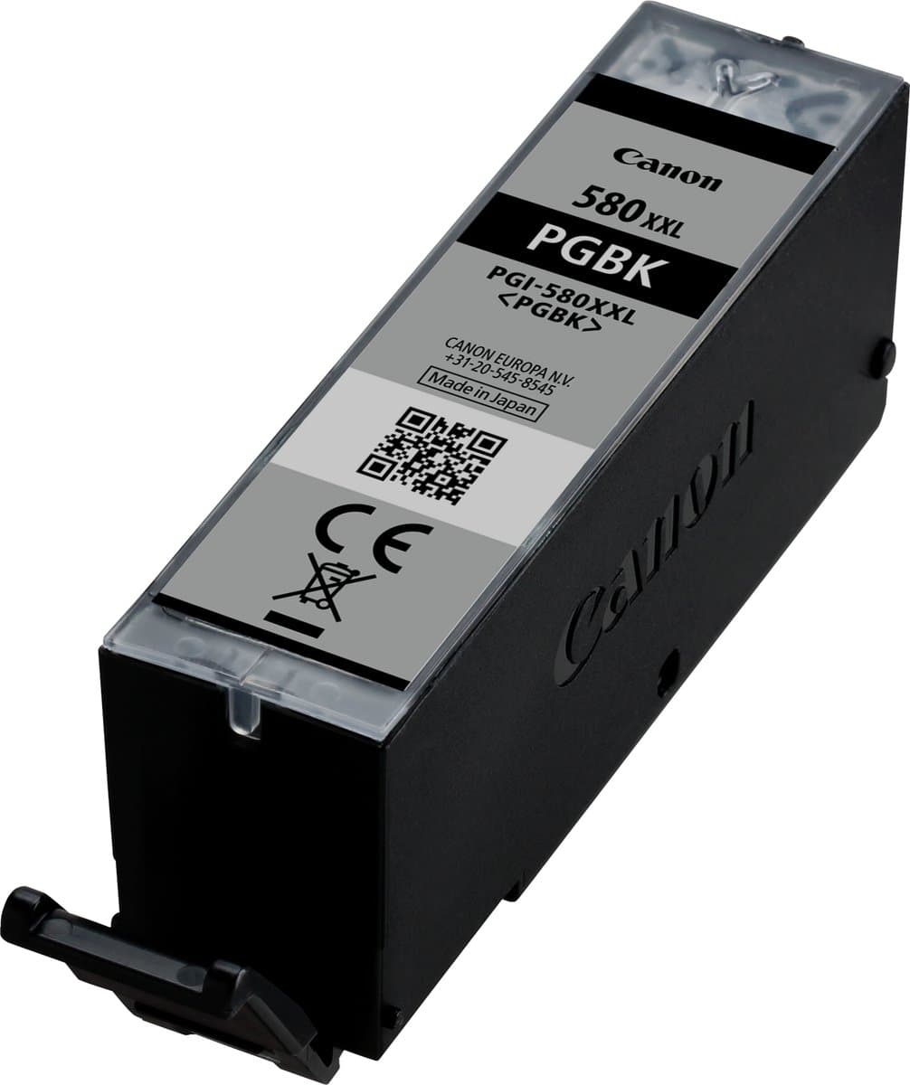 Canon PGI-580 XXL originele pigment zwarte inktcartridge met hoog rendement, 1 stuk