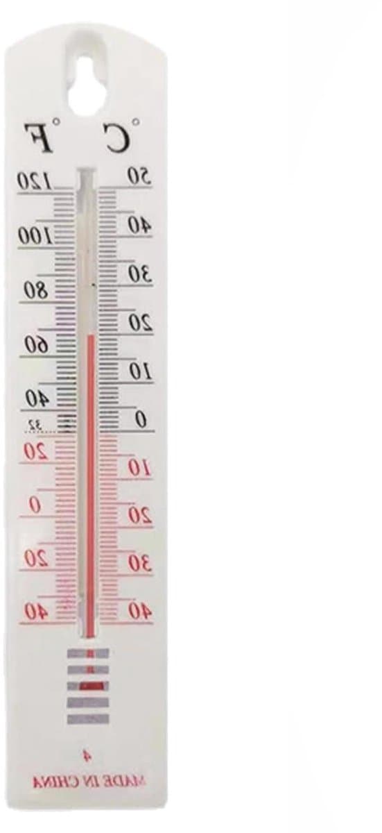 Temperatuur Monitor - Kamertemperatuurmeter - Binnen Meten - Nauwkeurig Betrouwbaar - 213 cm - Wit