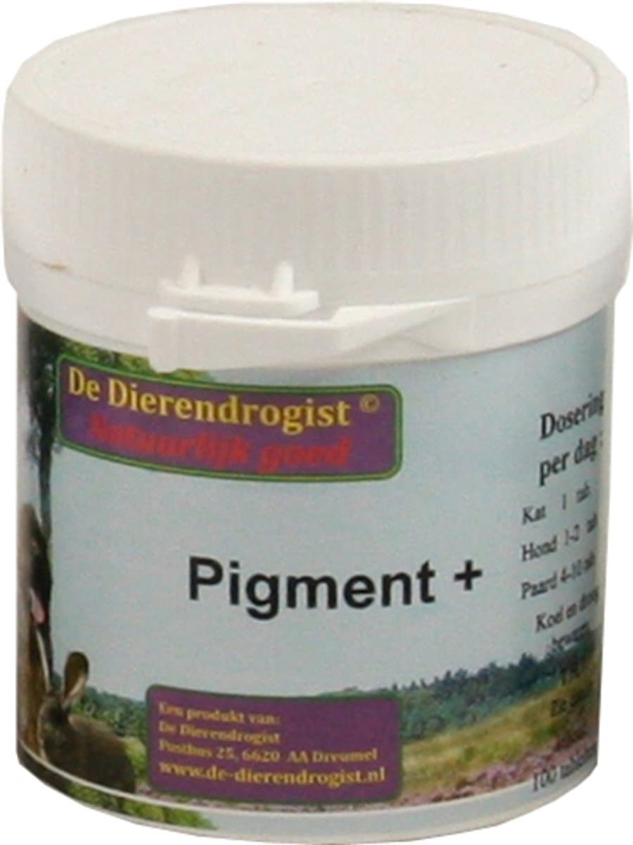 Dierendrogist Pigment Plus - Vlierbes - 100 Stuks