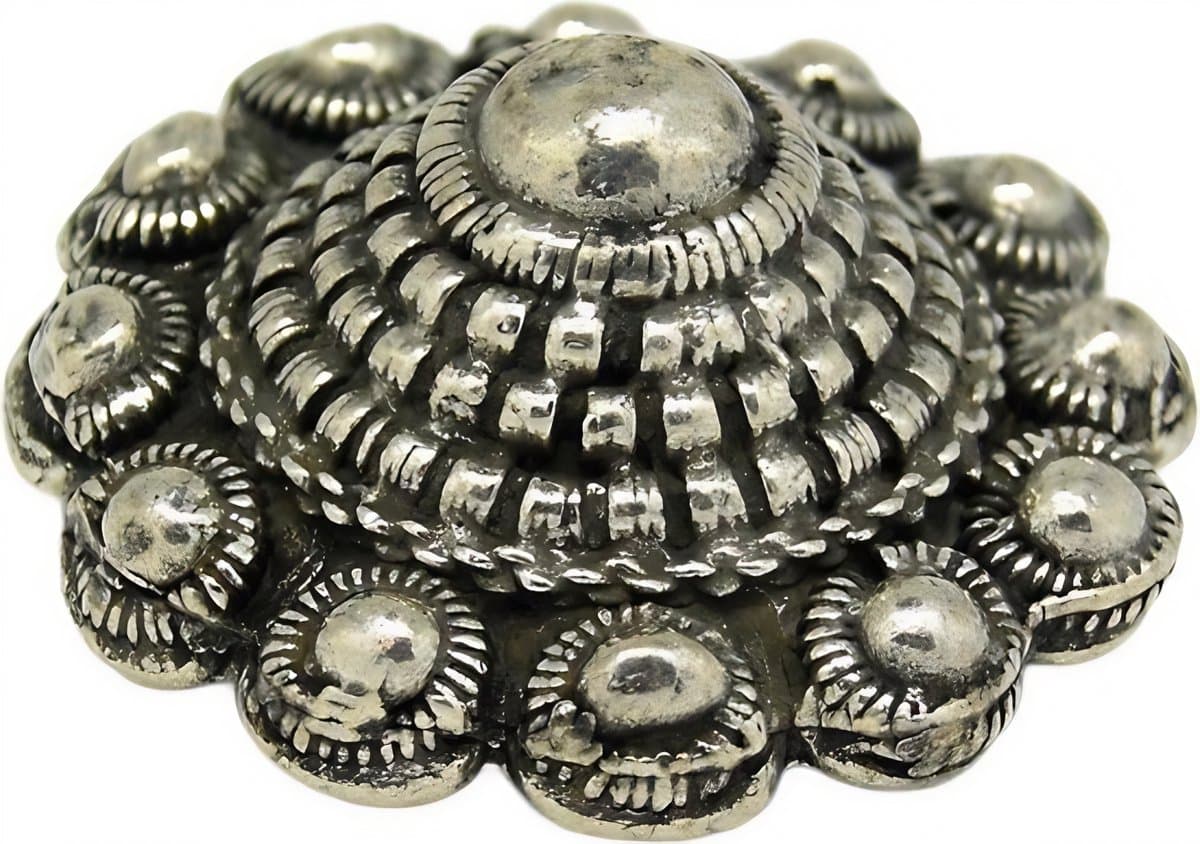 Zeeuws Meisje - Broche Zeeuwse knoop meerdere randen