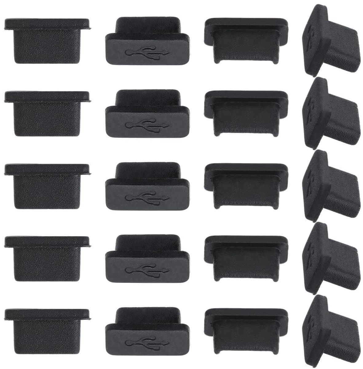 Dailygoods - 50 Stuks Type C Stofstekkers voor Telefoons en Laptops