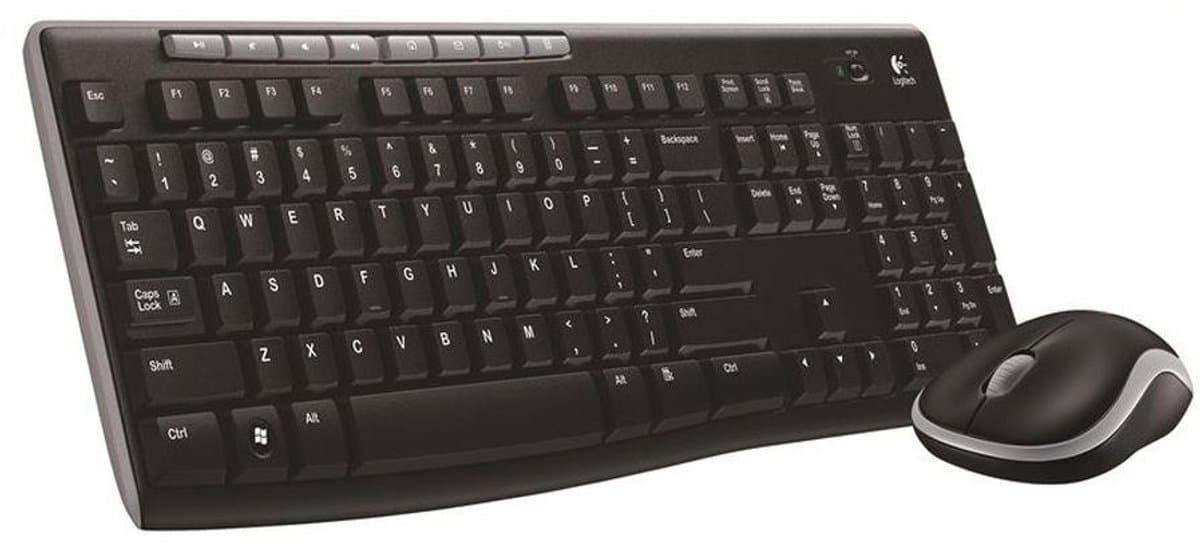 Logitech draadloze desktopcombinatie MK270, zwart - Amerikaanse indeling