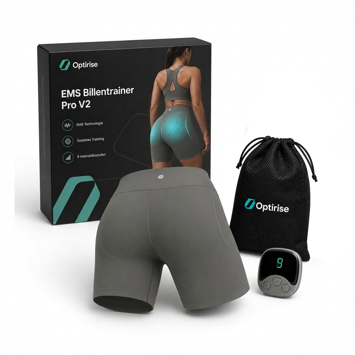 EMS Trainer - Sportlegging Dames - Shapewear - Billen Trainer - Afvallen - Massage Apparaat - Spierstimulator - TENS / EMS - Optirise