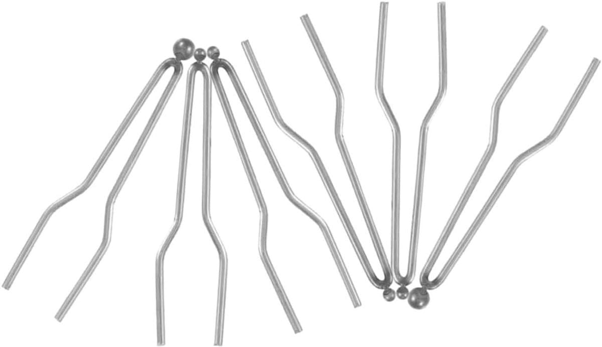 Houtbrander Tips - Pyrografie Gereedschap - Creatief Bewerken - Snelle Verwarming - 6 Stuks - Metaal