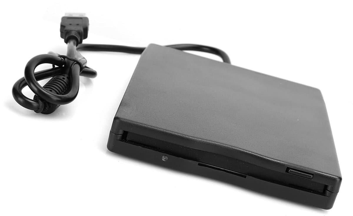 VT Goods - Externe Floppy Drive - USB Floppy Drive - Ultradunne en Lichtgewicht - Geschikt voor Laptops en Desktopcomputers - 3,5 Inch