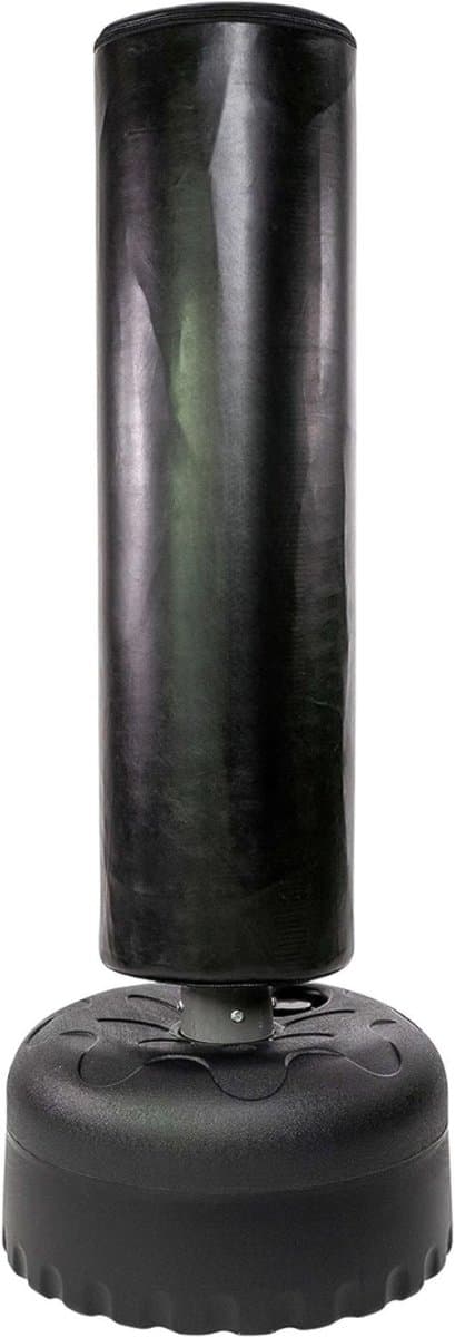 YOR® Bokspaal - Fitness - Zwar/Wit - 67cm x 67cm x 180cm