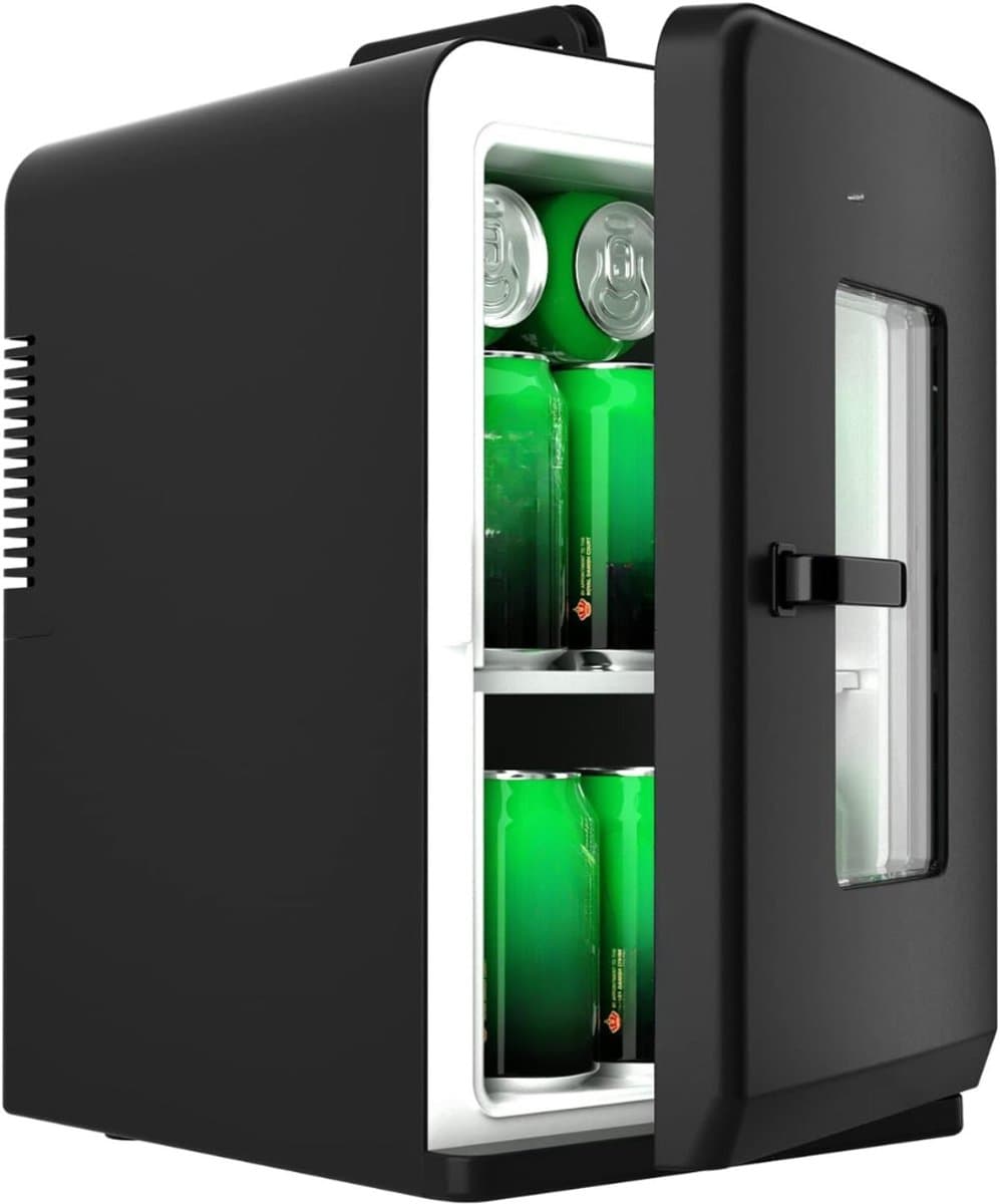 Zyrex® Mini vriezer - Diepvries - 33L - [Energieklasse E] - Zwart - 47cm x 35cm x 31cm