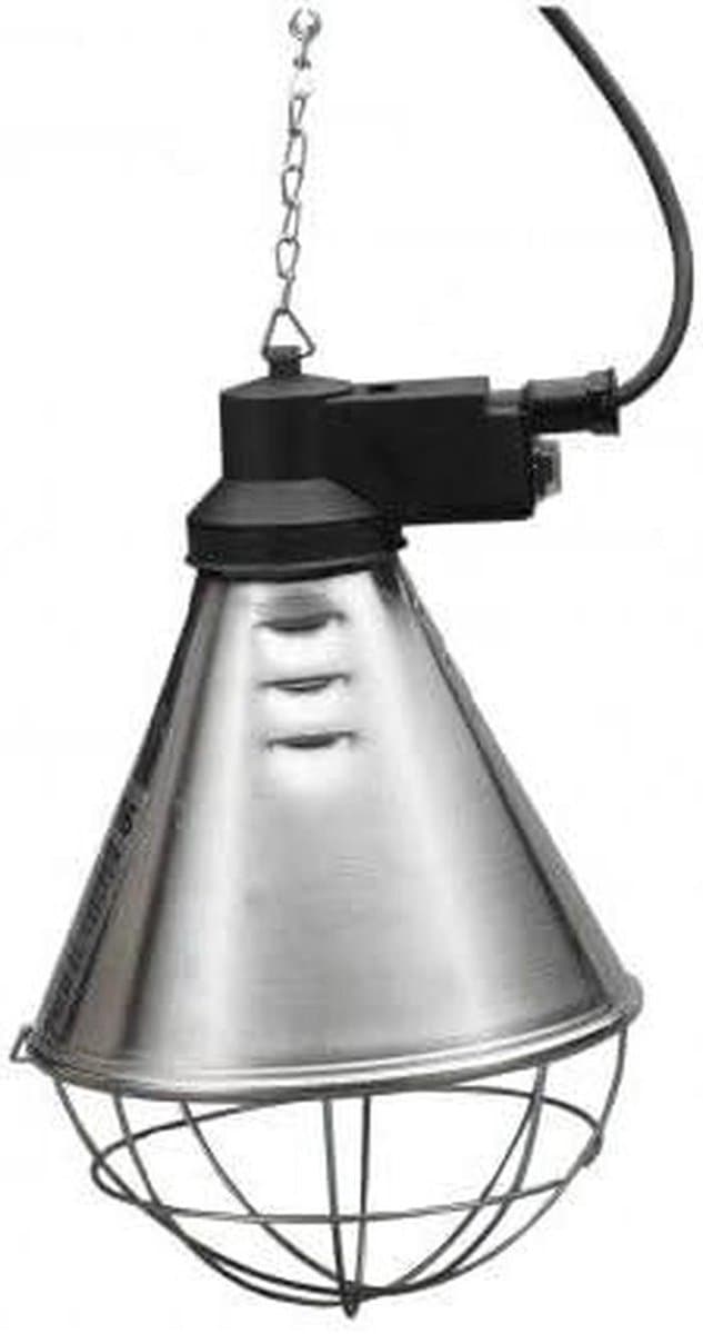 Warmtelamp Armatuur - Verwarming Lamp - Veilig Gebruik - Energiebesparende Schakelaar - 2.5m Snoer - Paars