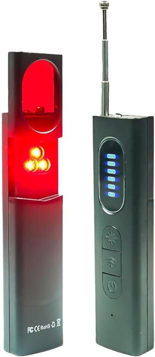 HEZIVO® Professionele Camera Detector - Anti Spy Cam - Draadloze Signaaldetector - Scanner Verborgen Afluisterapparatuur - 4-in-1