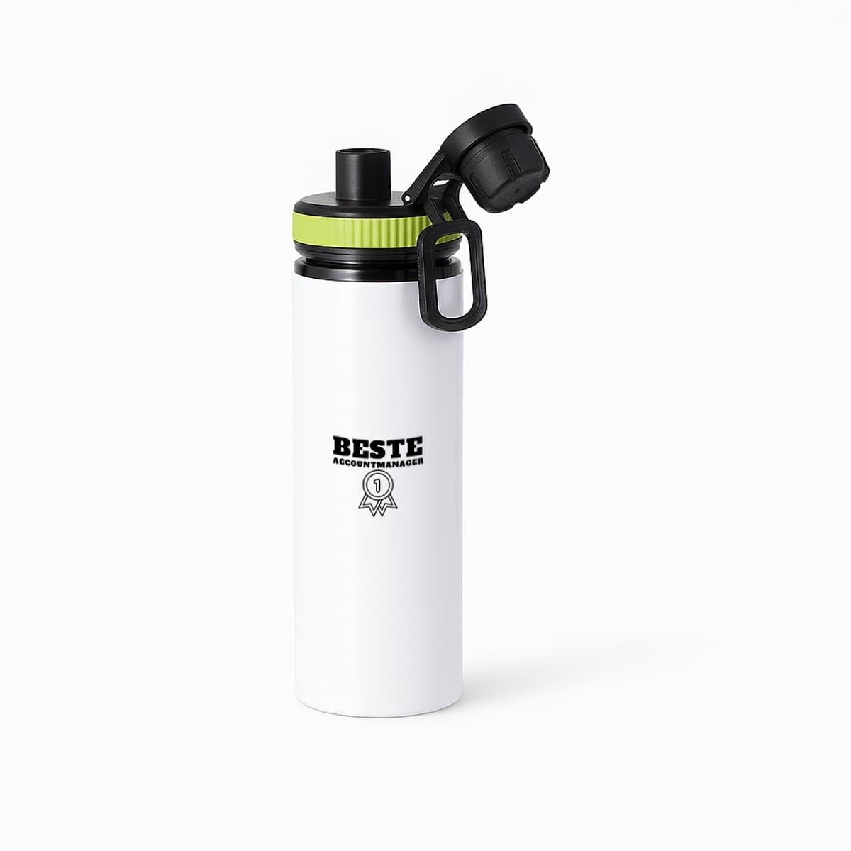 Hacebo® - accountmanager waterfles met draaidop groen - Accountmanager - accountmanager cadeau - leuk cadeau voor je vriend om te geven - beste accountmanager ever - water fles - 850ML