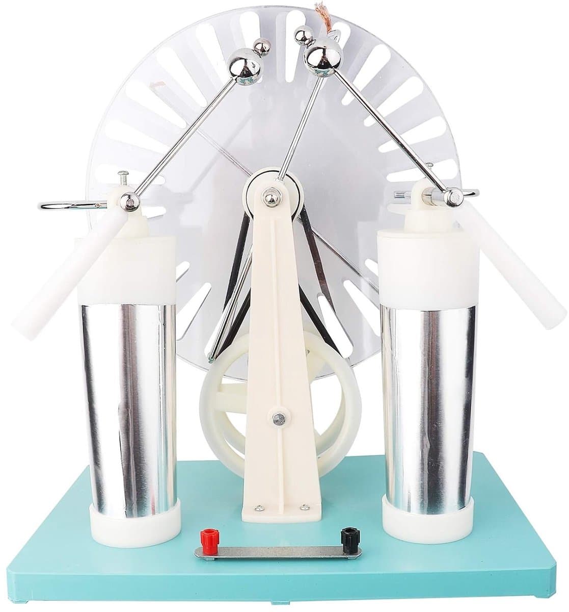 Educatieve Static Machine voor Fysica Experimenten - Elektrostatica Inductie en Elektriciteitsgenerator voor Schoolprojecten en Wetenschappelijke Demonstraties