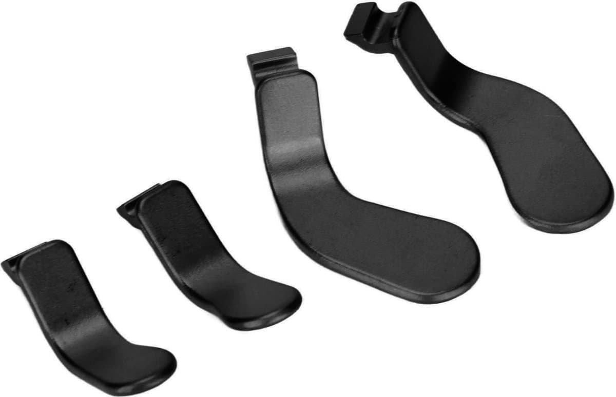 VT Goods - Controller Paddles - Premium Roestvrij Staal - 4 Stuks - Metaal Materiaal - Compatibel met One Wireless Controller Series 2 - Zwart
