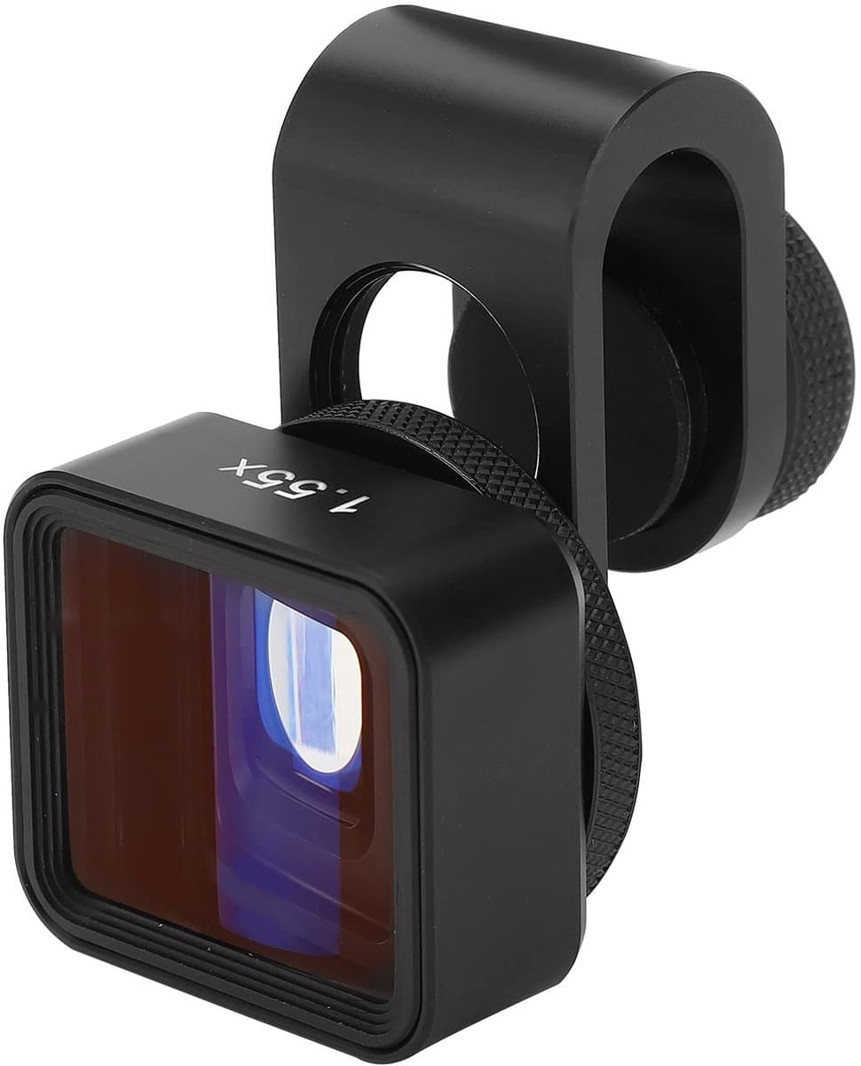 Allecto - Mobiele Anamorfe Lens - Breedbeeldfilm Maken - Zwart - Optisch Glas - Voor Telefoons en iPad - Aluminiumlegering