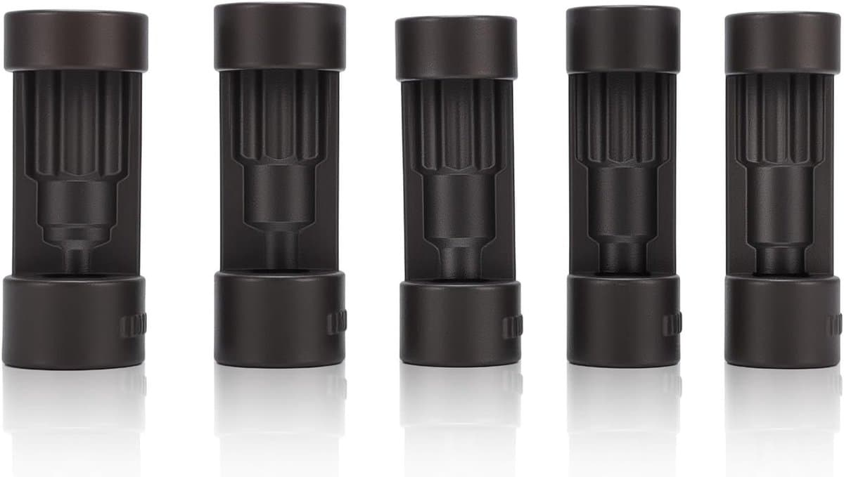 5-delige Set Schokabsorber Moersleutels voor Auto - 12 Punt 1/2 Inch Aandrijving, 18mm 19mm 21mm 22mm 24mm, Perfect voor Ophangingswerkzaamheden en Onderhoud