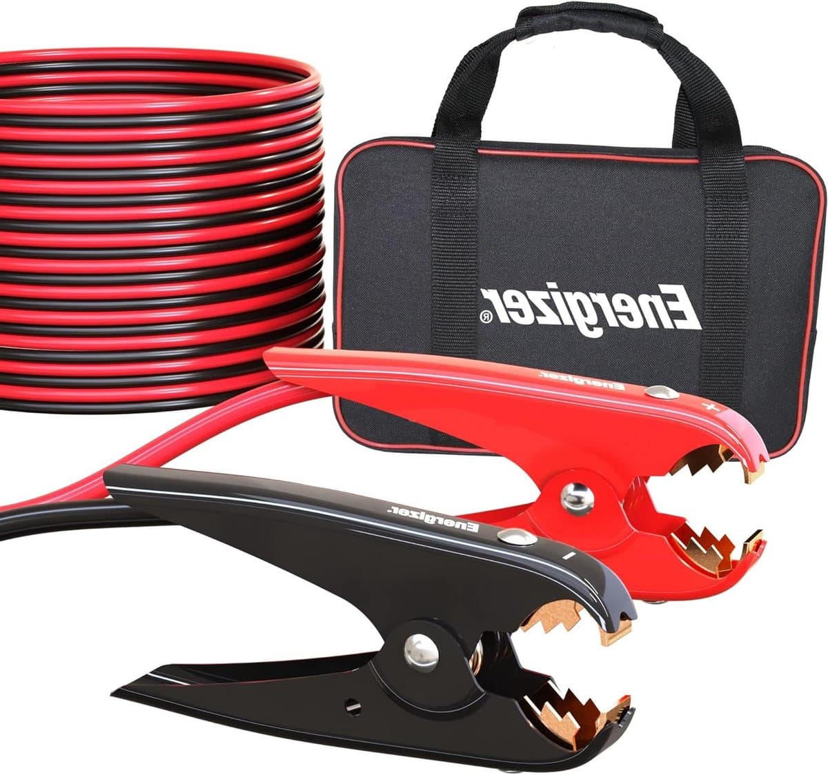 Startkabels Auto - Booster Kabels - Accu Starten - Zware Kwaliteit - 8 Meter - Rood