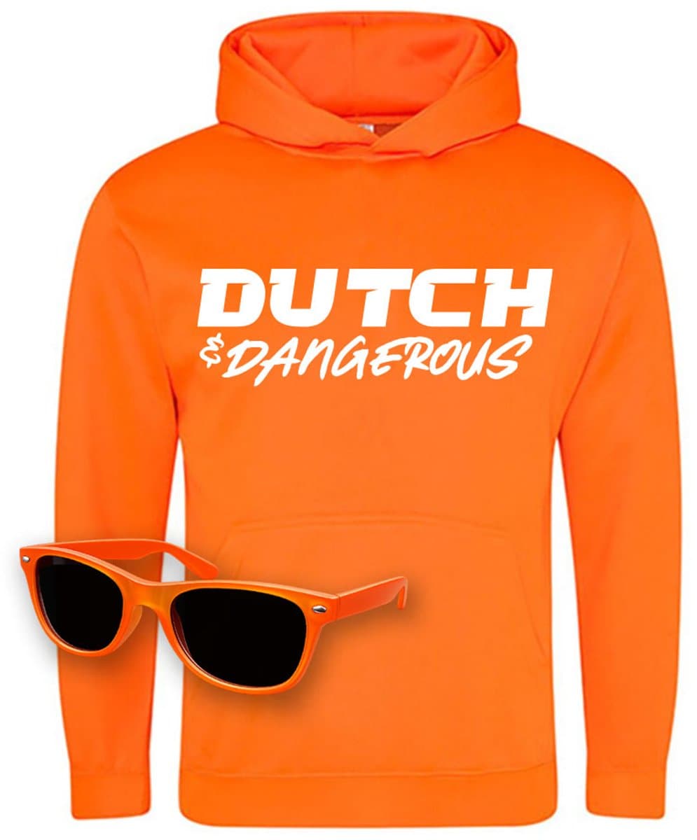 Oranje Trui Nederlands Elftal WK 2026 Hoodie + Zonnebril