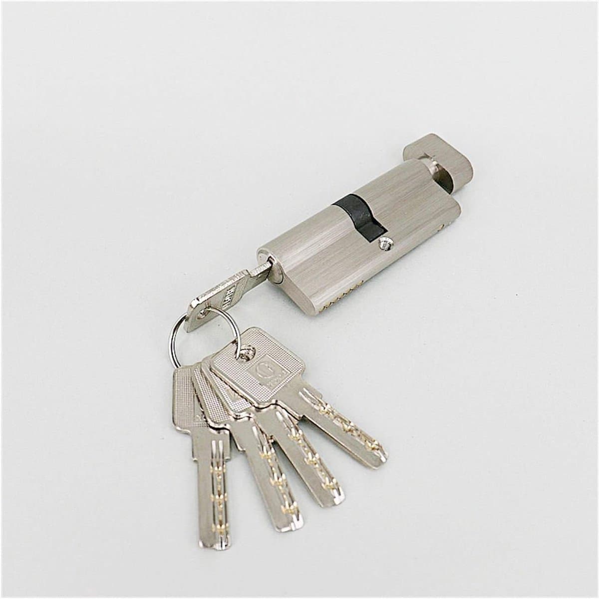 Deur slotcilinder - Sluitcilinder - Veilige toegang - Anti-boor functie - 80mm - Messing