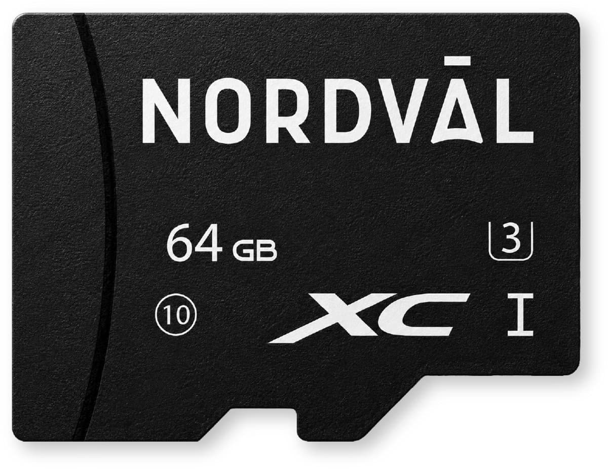 Nordväl Micro SD Kaart 64GB - USH-1